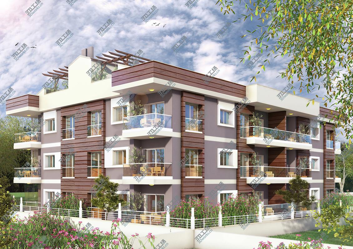 images/goods_img/2021040163/Apartment with 12 Condos REVIT 3D model/2.jpg